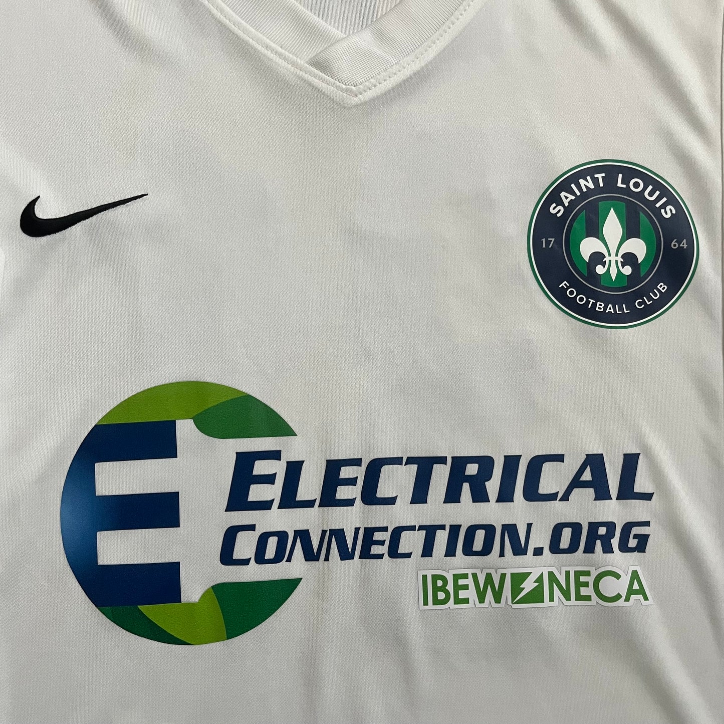 MATCH WORN/ISSUED Saint Louis FC 2015 Nikita Kotlov Jersey USL Home #31 Nike Size L