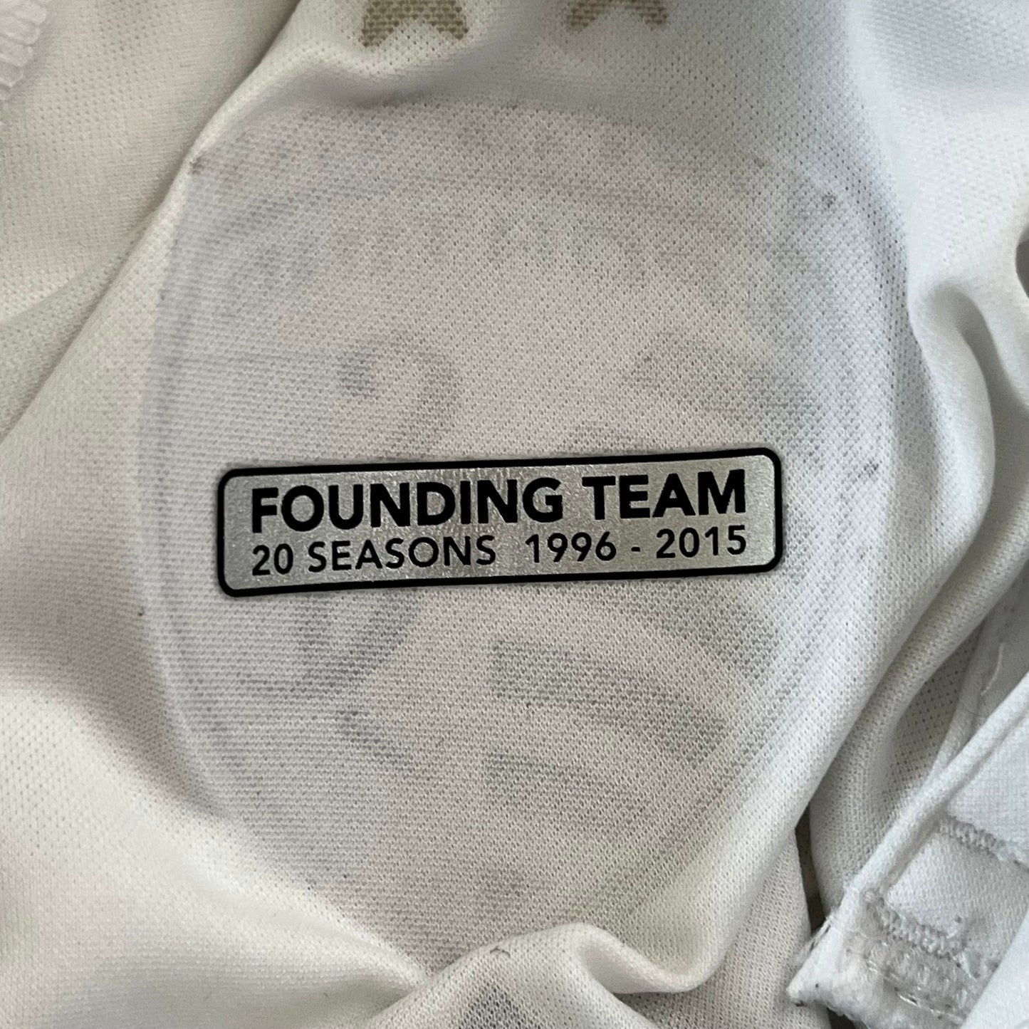 Sporting Kansas City 2015-16 Authentic Jersey MLS Third Adidas Sz Medium Silver