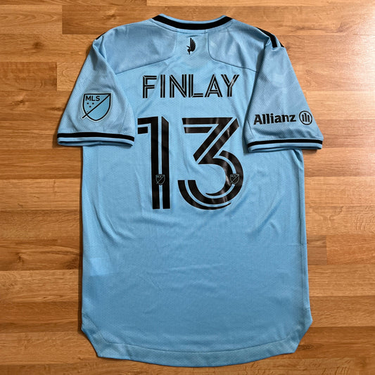 USED Minnesota United FC 2021 Ethan Finlay Jersey MLS Authentic Home Adidas Sz Small