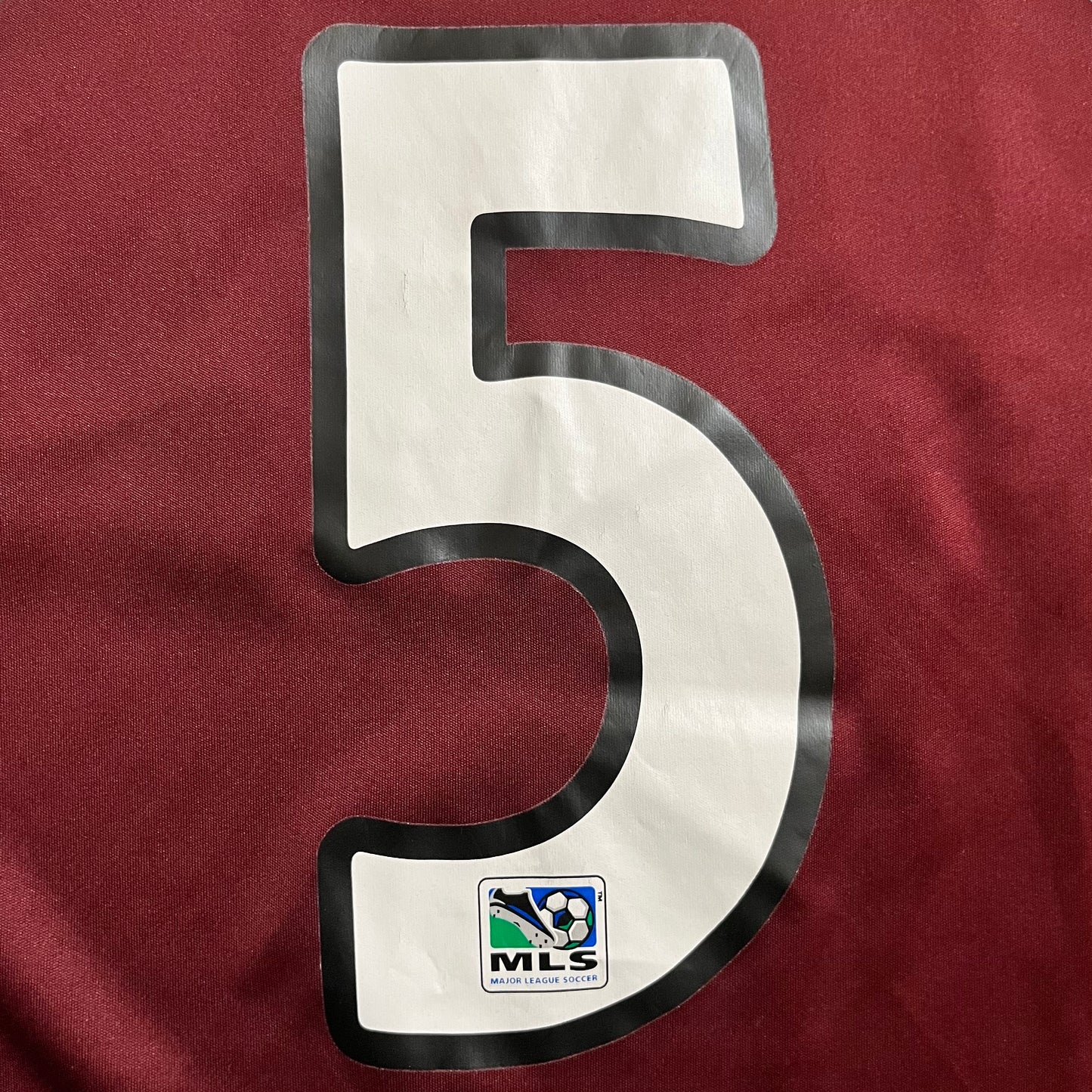MATCH ISSUED Colorado Rapids 2007 Kyle Beckerman Jersey MLS Home #5 Adidas Size M