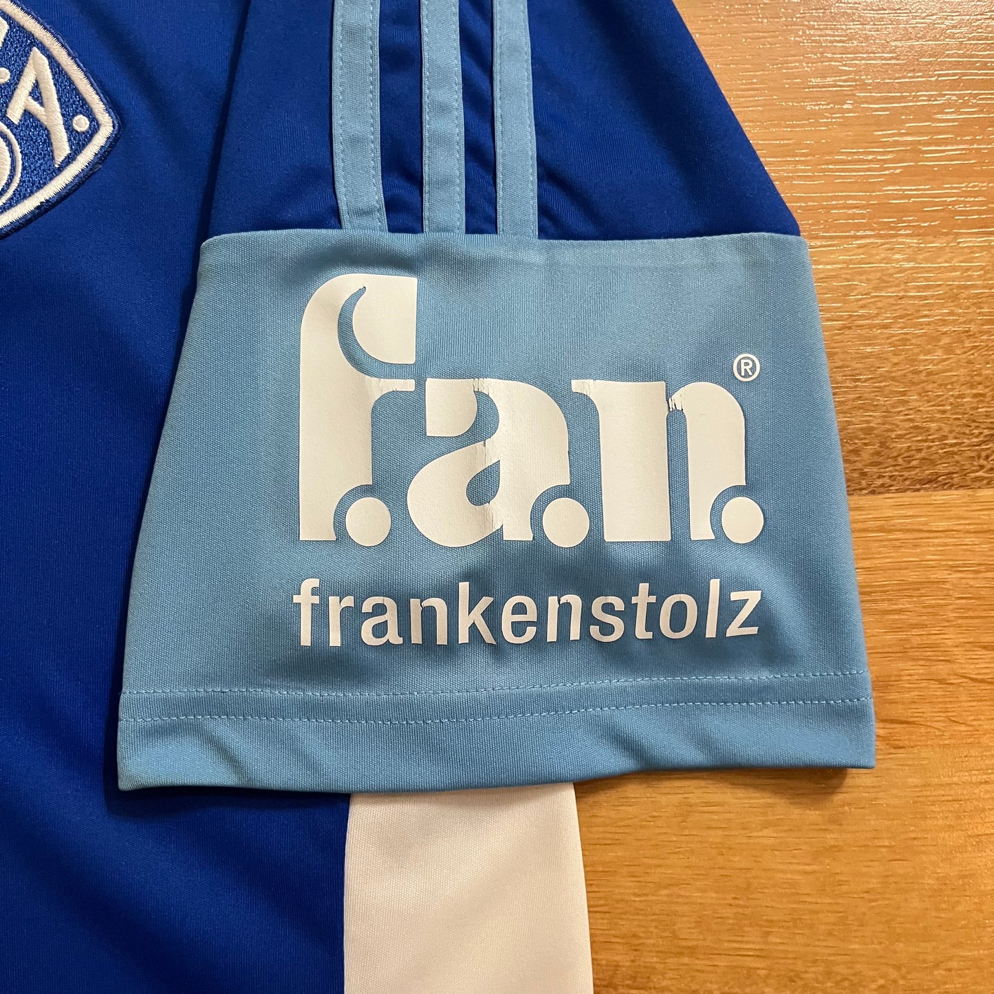 MATCH WORN SV Viktoria Aschaffenburg 2015-16 Jersey Regionalliga Bayern #11 Adidas Size L
