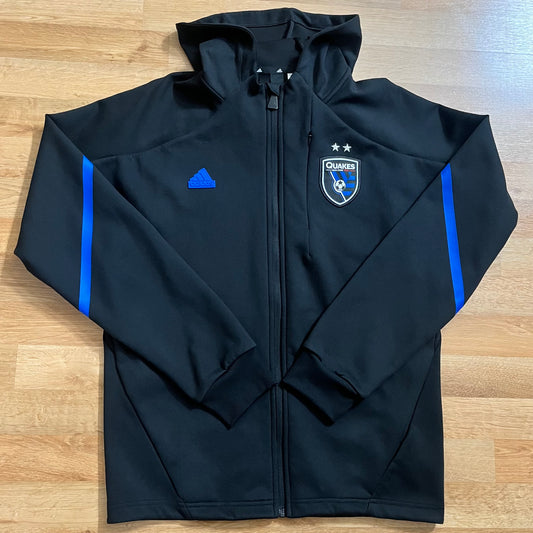USED San Jose Earthquakes 2024 Anthem Jacket Zip Up Size Medium