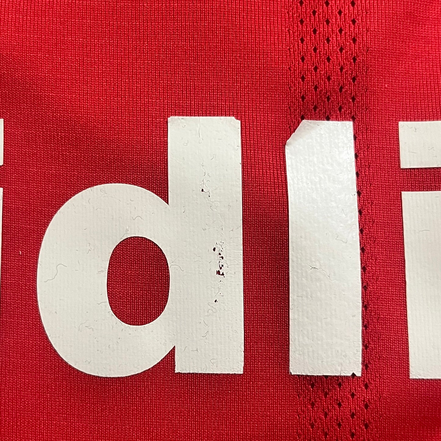 MATCH WORN FC Erfurt 2011-12 Jersey 3. Liga #6 Jako Size XL Cracking