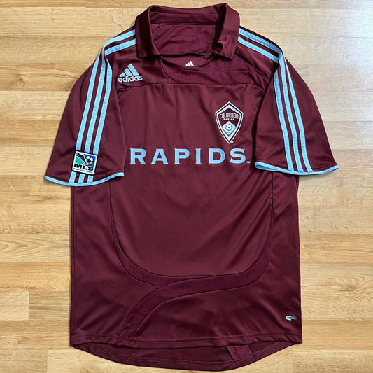 MATCH ISSUED Colorado Rapids 2007 Kyle Beckerman Jersey MLS Home #5 Adidas Size M