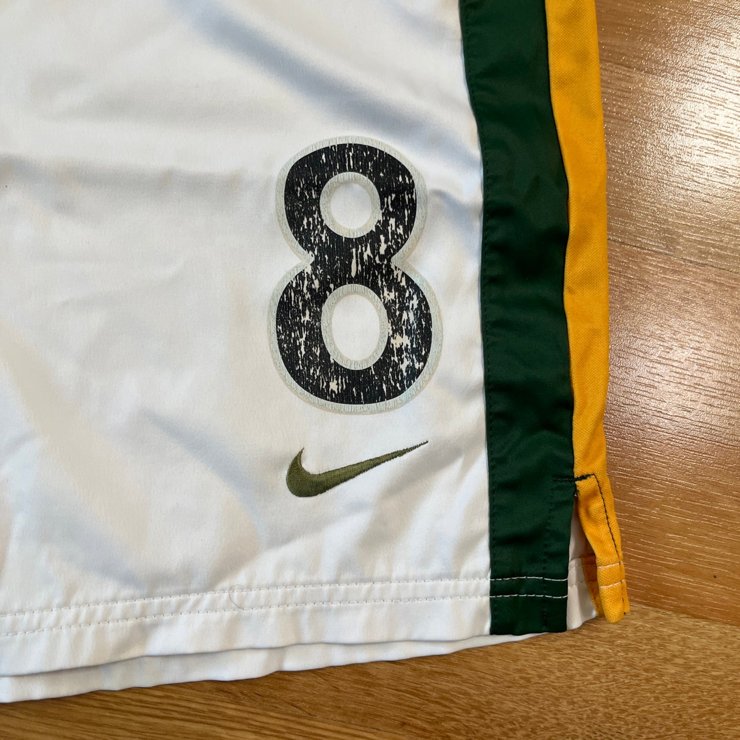 MATCH WORN/ISSUED LA Galaxy  2004 Peter Vanegas Soccer Shorts Nike MLS Game Used
