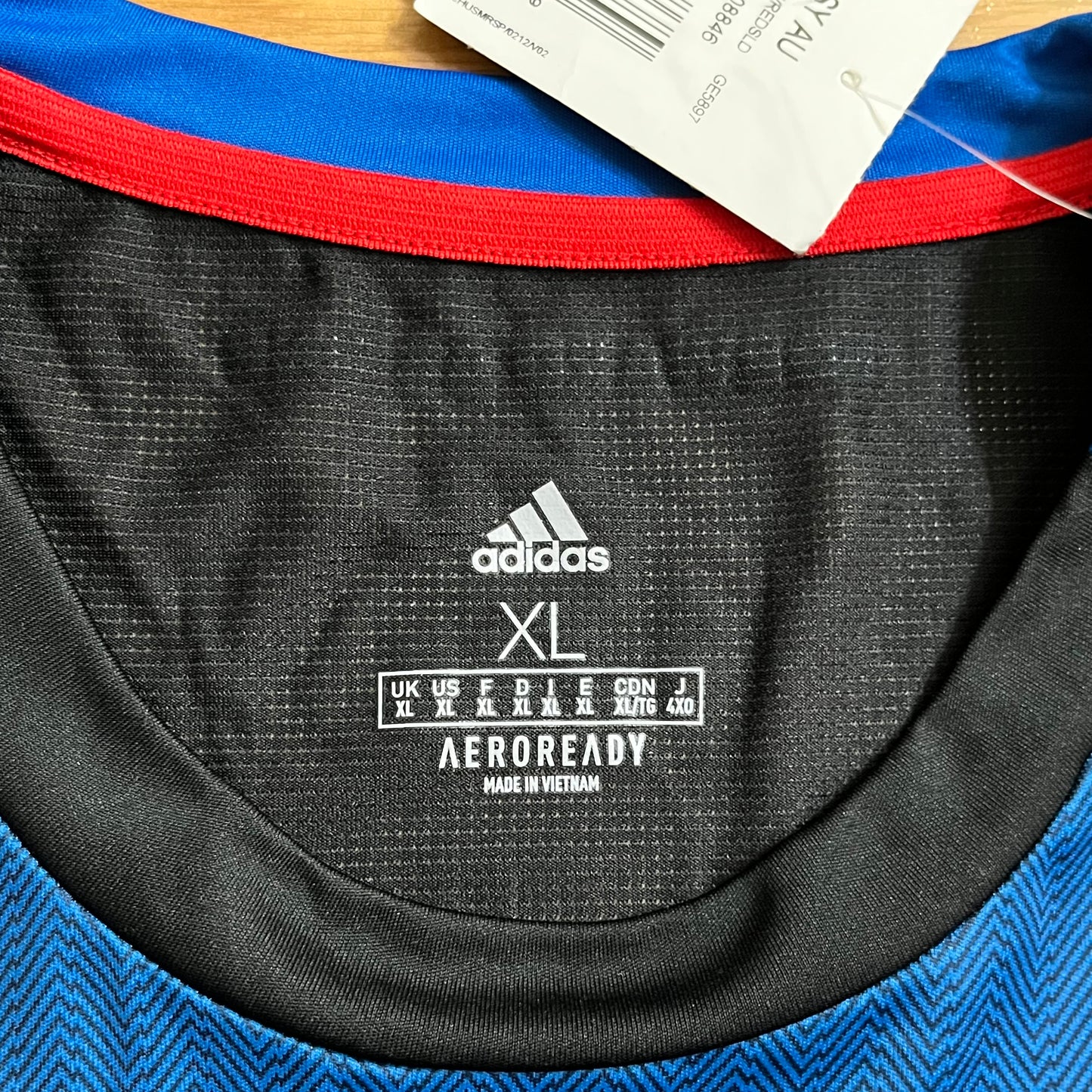 BRAND NEW San Jose Earthquakes 2019 Authentic Jersey MLS Home Adidas Size Extra Large XL BNWT