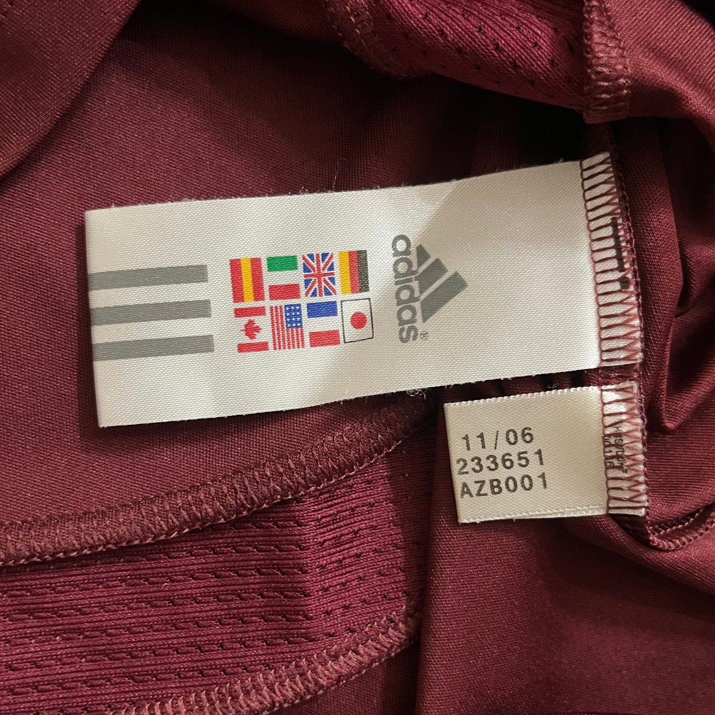 MATCH ISSUED Colorado Rapids 2007 Kyle Beckerman Jersey MLS Home #5 Adidas Size M