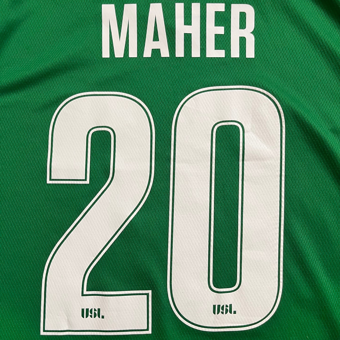 MATCH WORN/ISSUED Saint Louis FC 2017 Jack Maher Jersey USL Home #20 Nike Size L