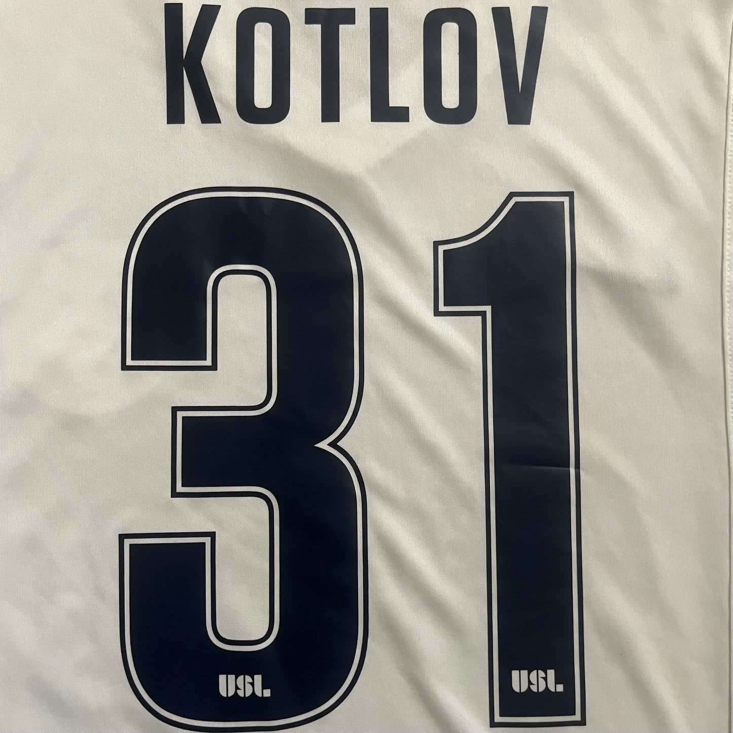 MATCH WORN/ISSUED Saint Louis FC 2015 Nikita Kotlov Jersey USL Home #31 Nike Size L