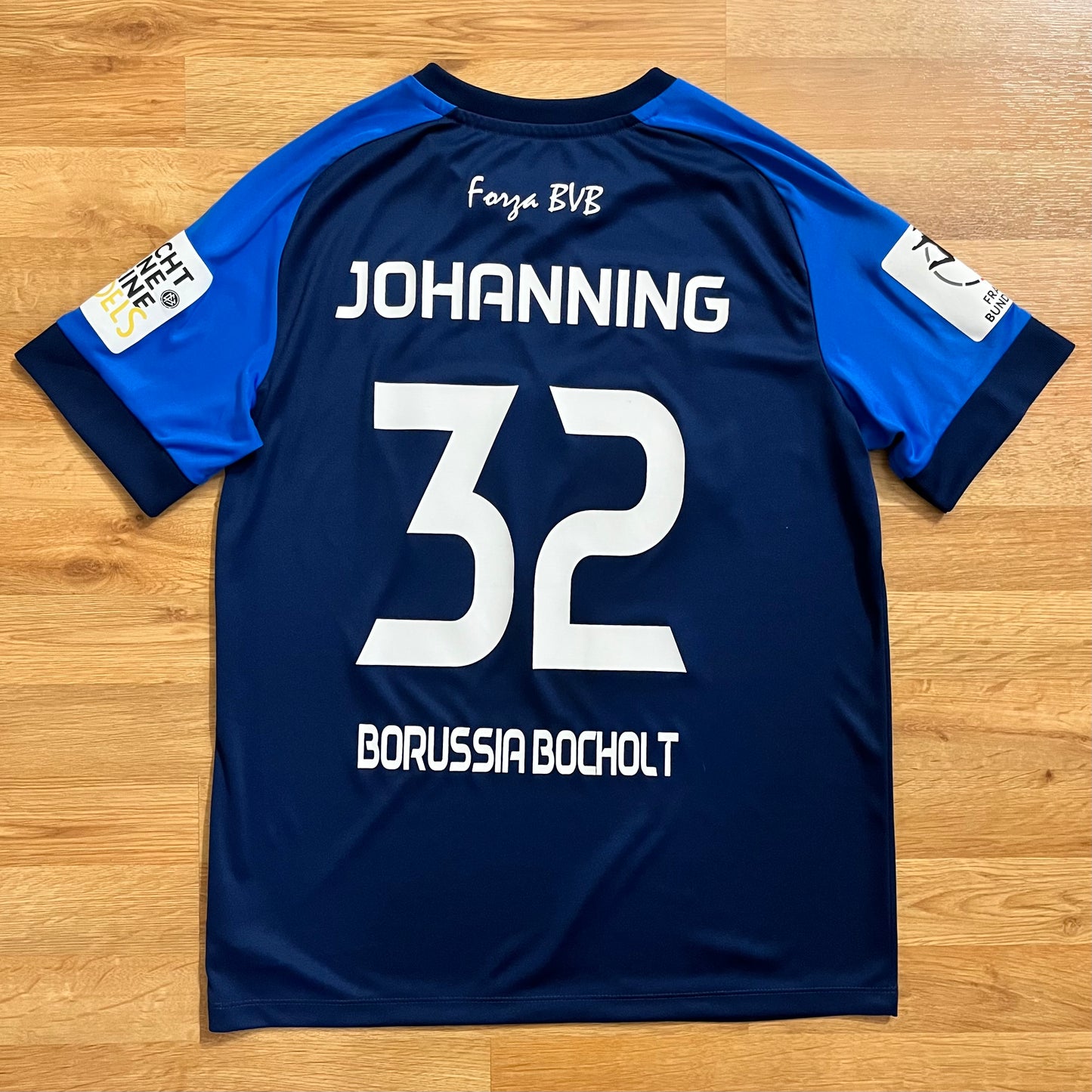 WOMENS MATCH WORN BV Borussia Bocholt 2. Frauen Bundesliga 2020-21 Jersey Johanning #32 Jako Size S