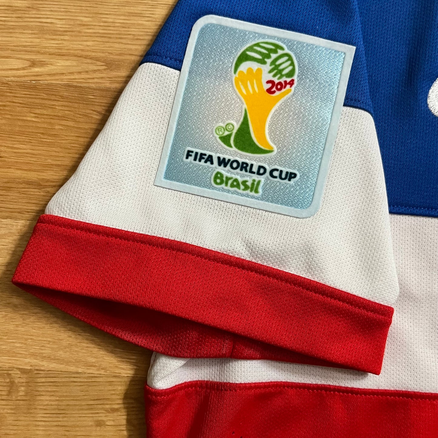 MATCH WORN/ISSUED USMNT 2014 Clint Dempsey Jersey USA Away #8 Nike Size L World Cup Brazil