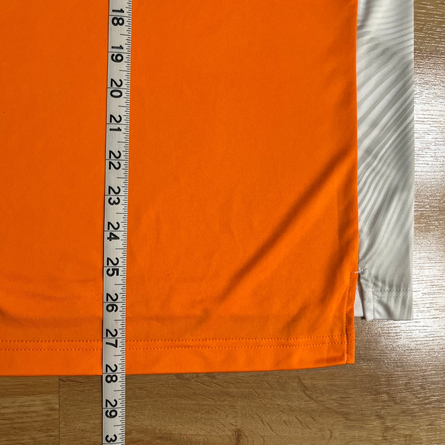 USED 2019-20 Puma Valencia CF Training Jersey Soccer Stadium Edition Orange Mens Sz S