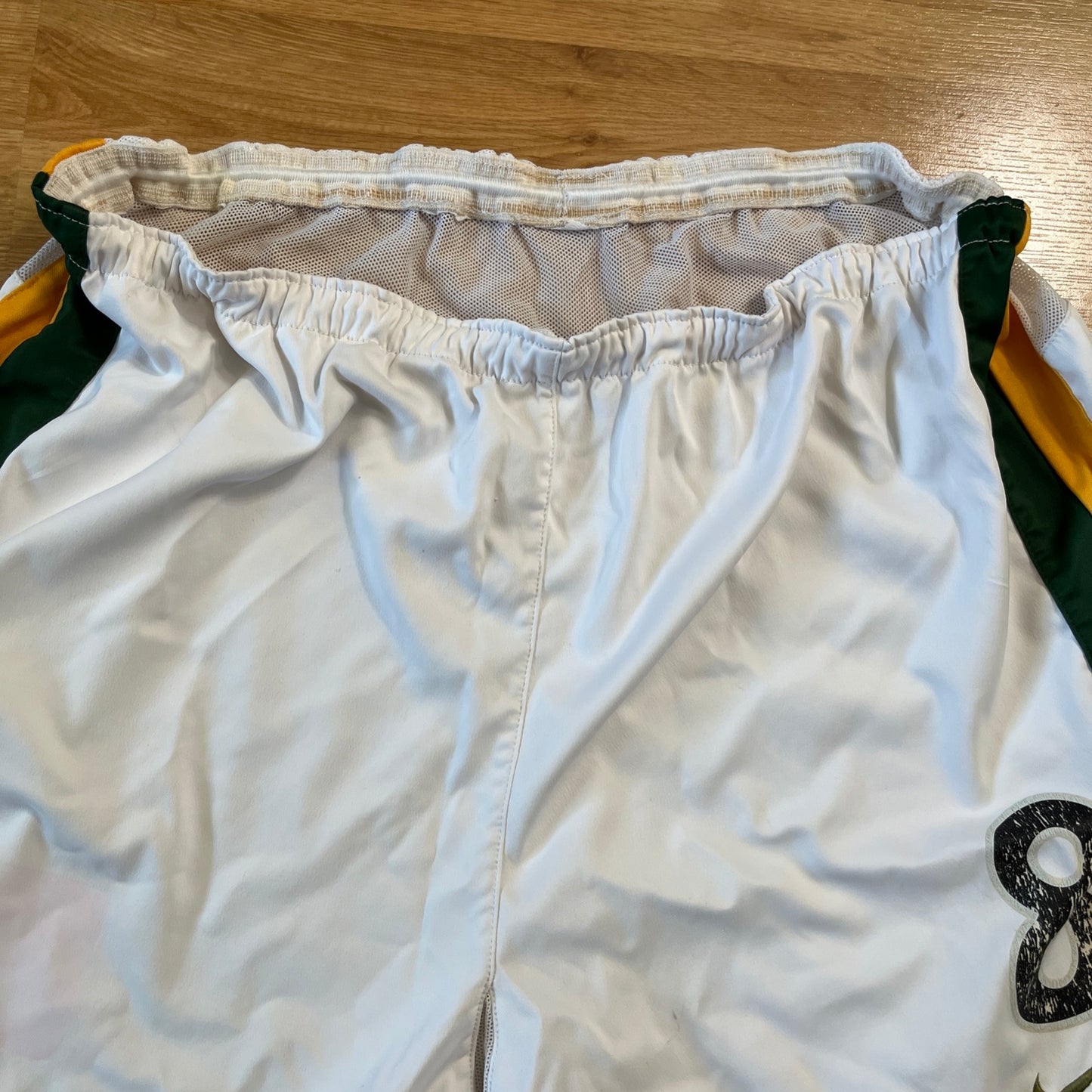 MATCH WORN/ISSUED LA Galaxy  2004 Peter Vanegas Soccer Shorts Nike MLS Game Used