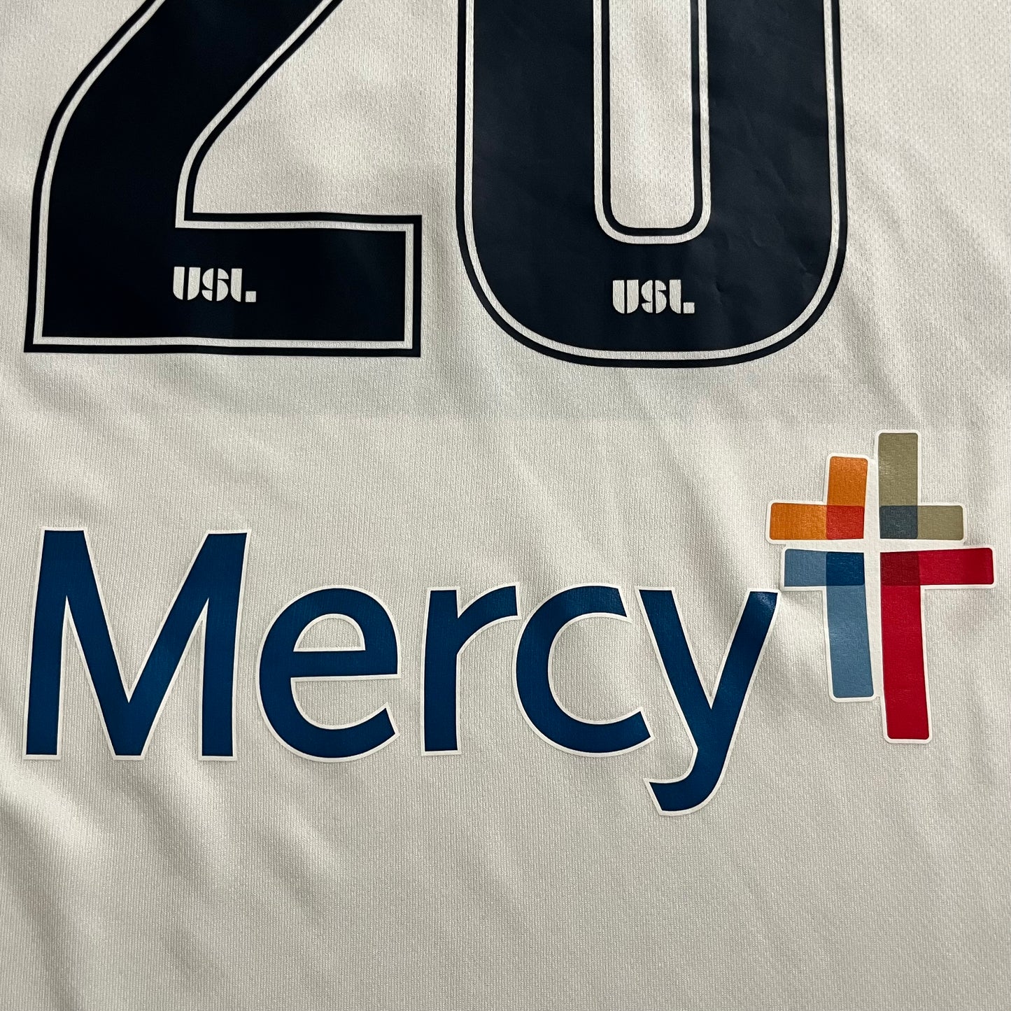 MATCH WORN/ISSUED Saint Louis FC 2017 Jack Maher Jersey USL Away #20 Nike Size L