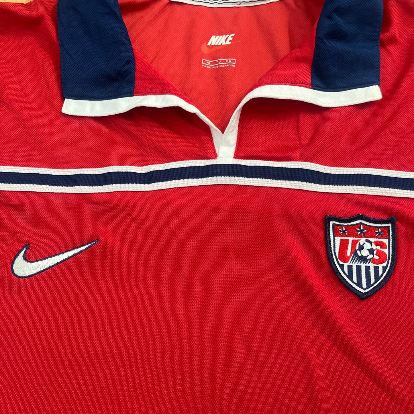BRAND NEW USMNT 1998 Authentic Jersey Home Nike Size Extra Large XL BNWT