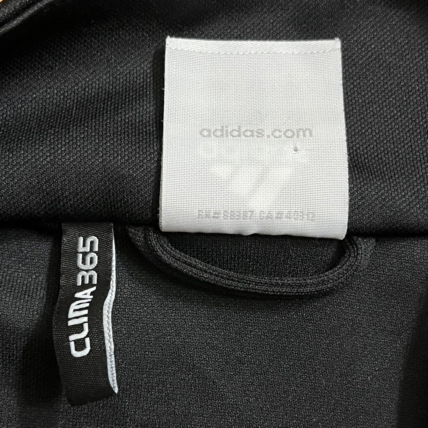 USED 2009 World Football Challenge Black Zip Up Jacket Adidas Climacool Size XL