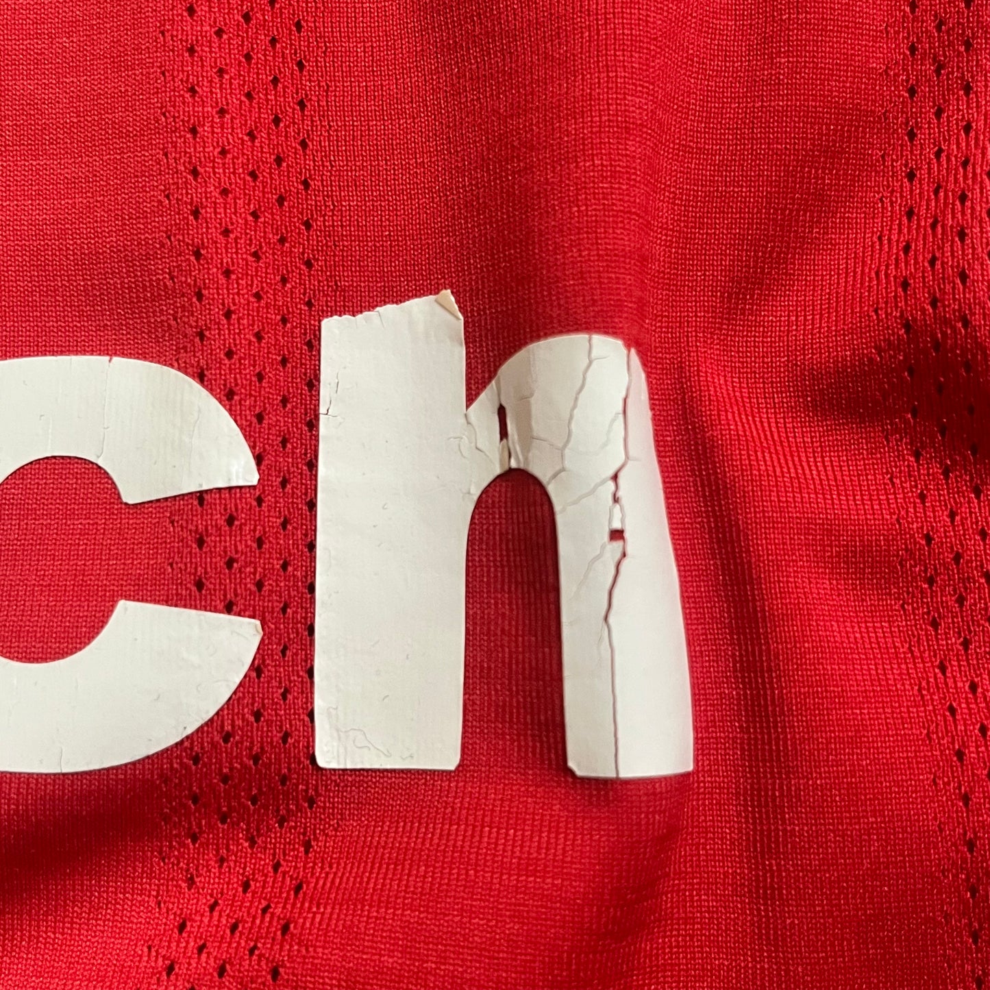MATCH WORN FC Erfurt 2011-12 Jersey 3. Liga #6 Jako Size XL Cracking