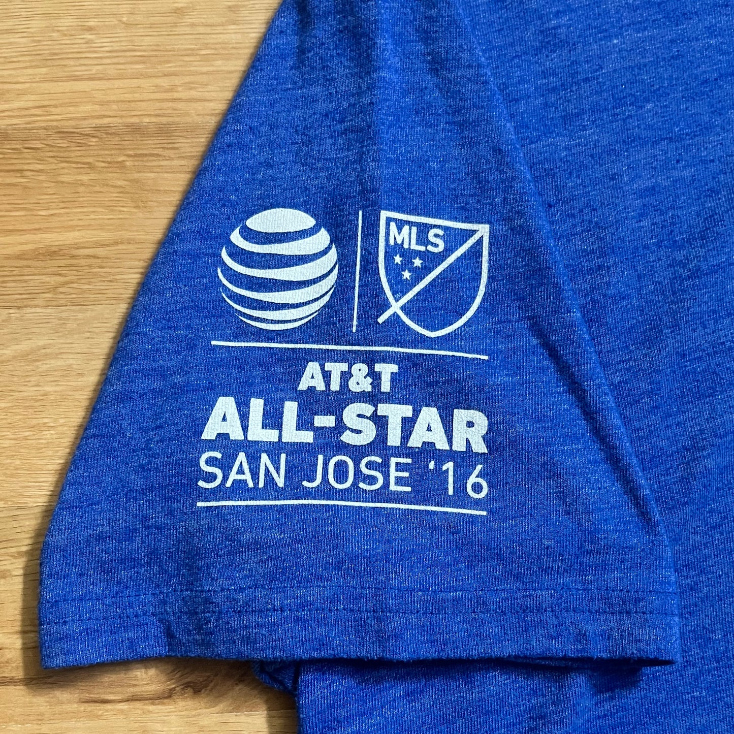USED 2016 MLS All Star Game San Jose Adidas T-Shirt SJ16 Size XL