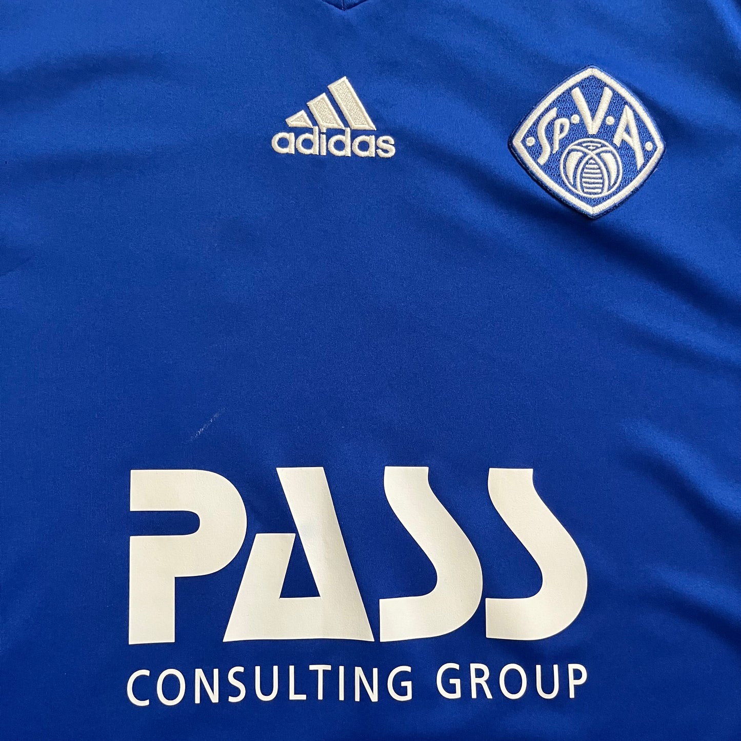 MATCH WORN SV Viktoria Aschaffenburg 2015-16 Jersey Regionalliga Bayern #11 Adidas Size L