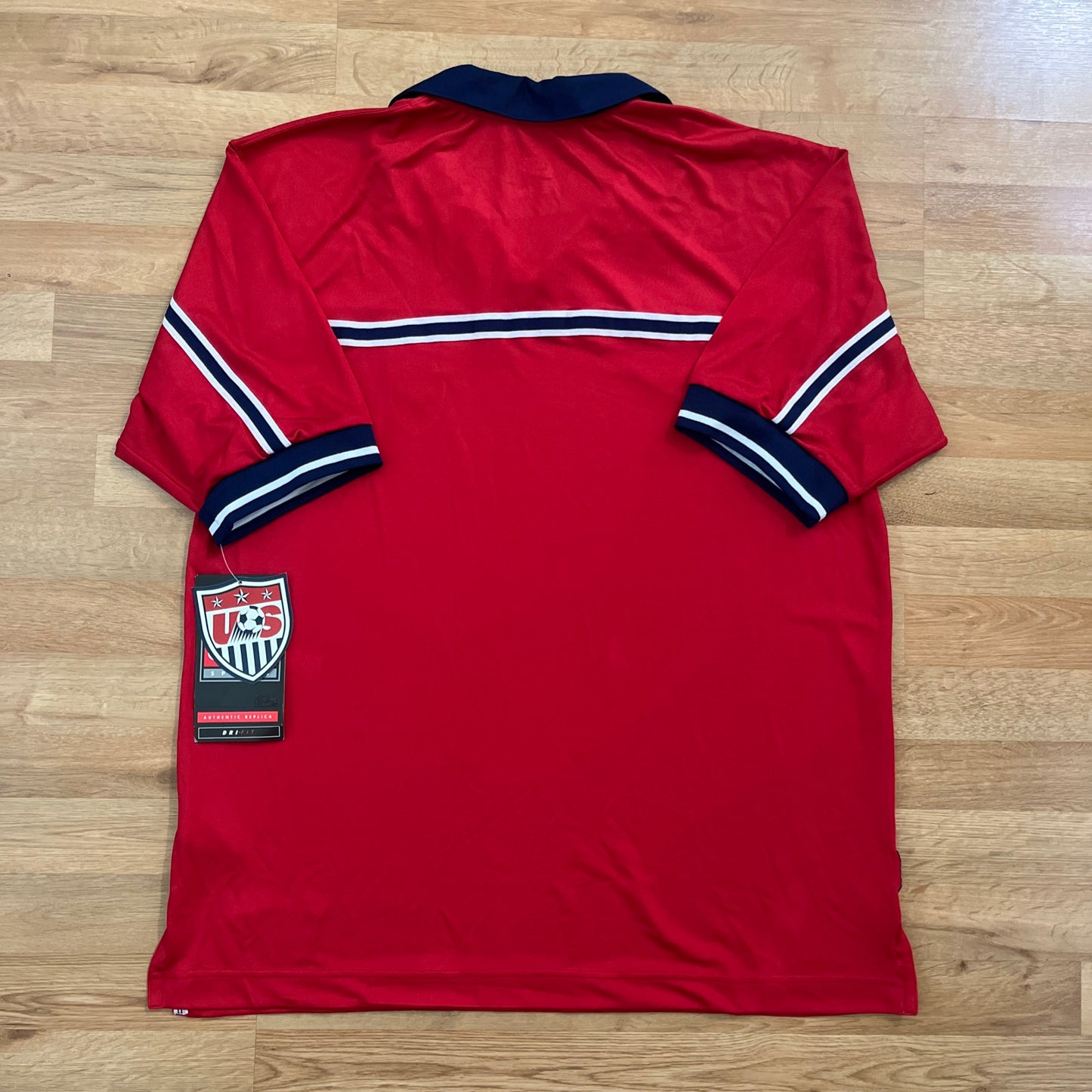 BRAND NEW USMNT 1998 Authentic Jersey Home Nike Size Extra Large XL BNWT