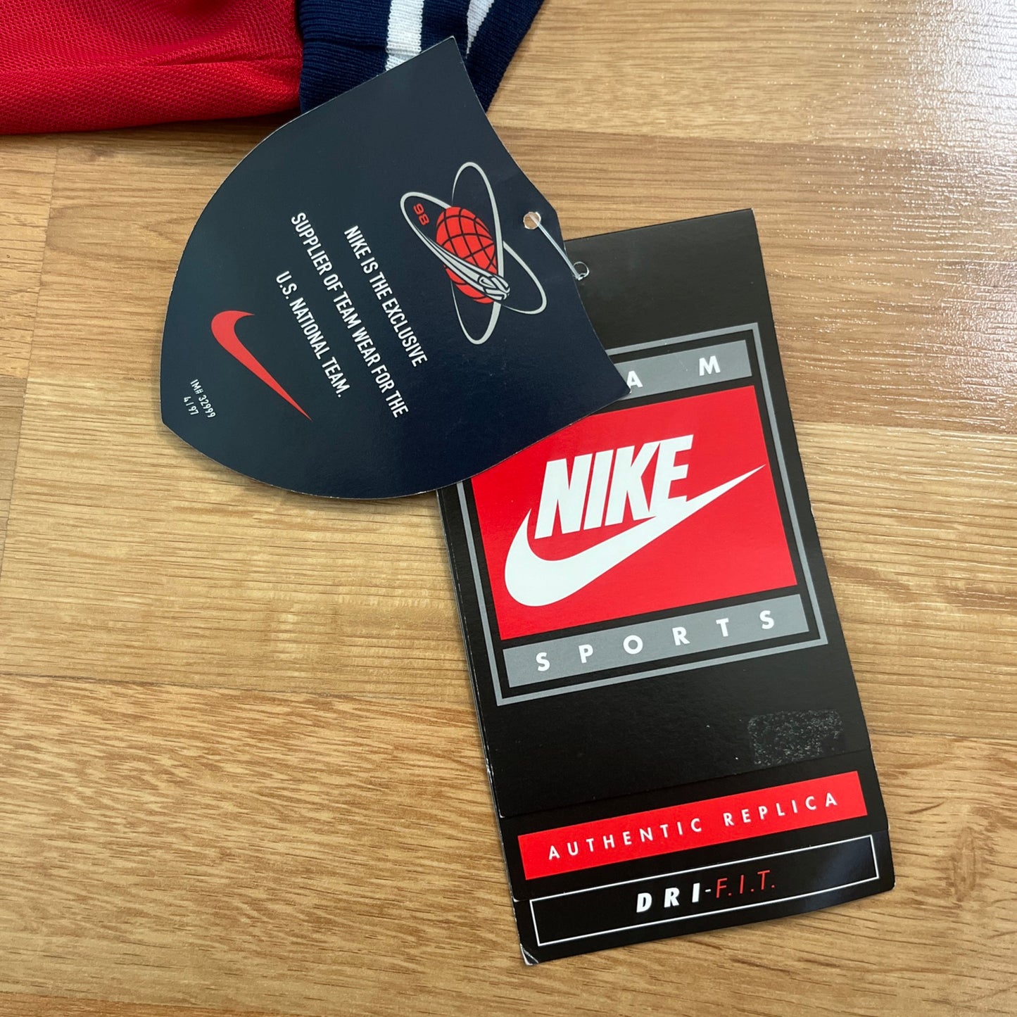 BRAND NEW USMNT 1998 Authentic Jersey Home Nike Size Extra Large XL BNWT