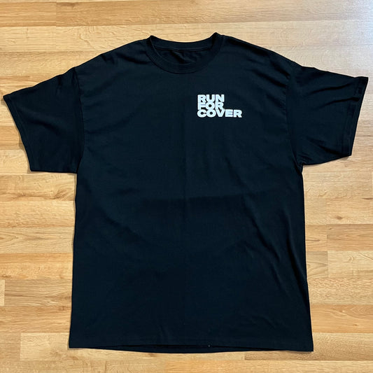 NEW San Jose Earthquakes Ultras “Run For Cover” Black + Blue Collective Tee