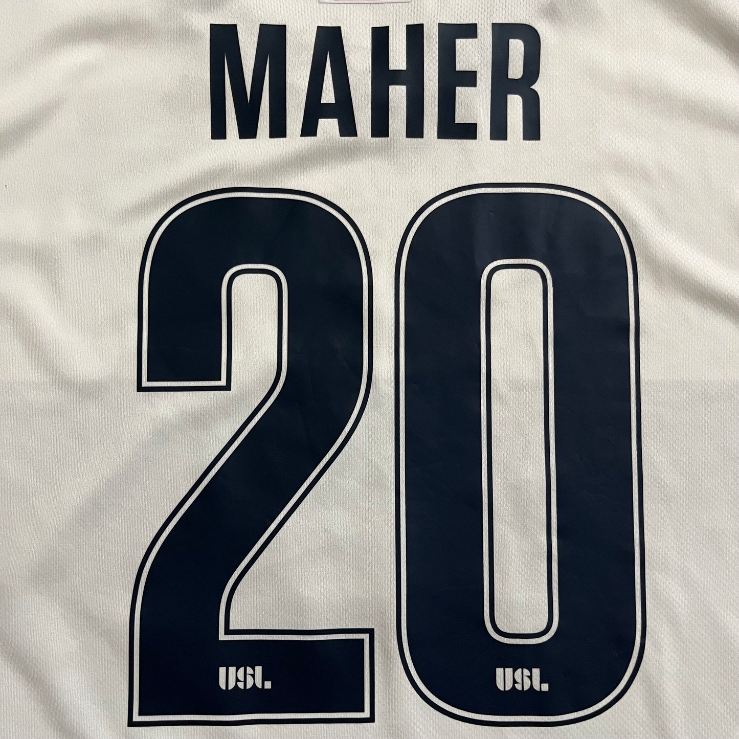 MATCH WORN/ISSUED Saint Louis FC 2017 Jack Maher Jersey USL Away #20 Nike Size L