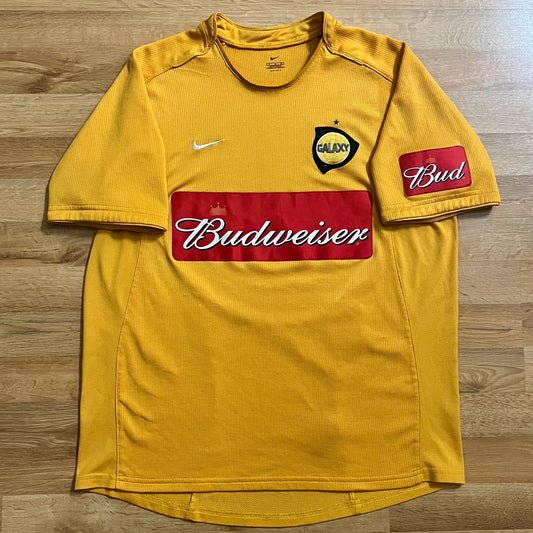 PLAYER WORN/ISSUED LA Galaxy 2005 Cobi Jones Jersey MLS Warm Up #13 Nike Size M