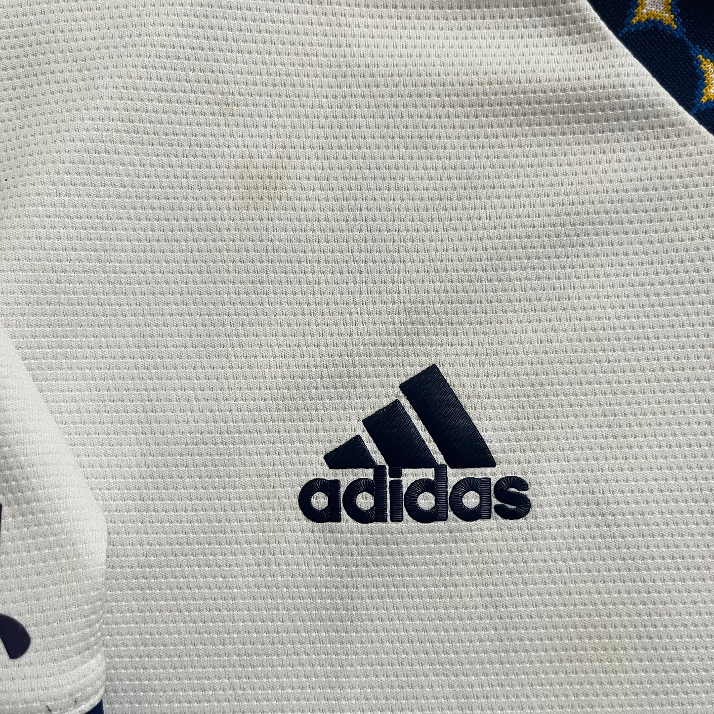 USED Los Angeles Galaxy 2022-23 Authentic Chicharito Jersey MLS Home #14 Adidas Size Large STAINED