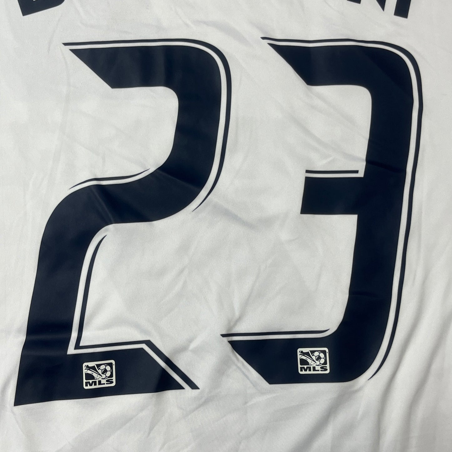 MATCH WORN/ISSUED Los Angeles Galaxy 2012 David Beckham Jersey MLS Home #23 Adidas Size M