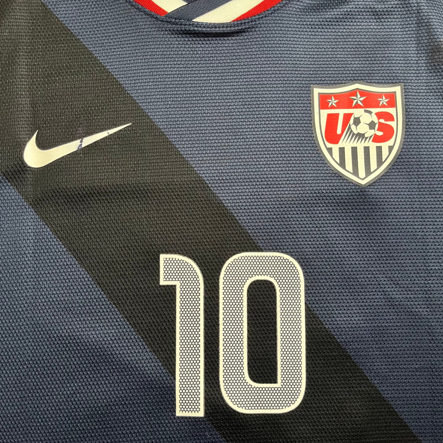 MATCH WORN/ISSUED USMNT 2012 Landon Donovan Jersey USA Home #10 Nike Size L