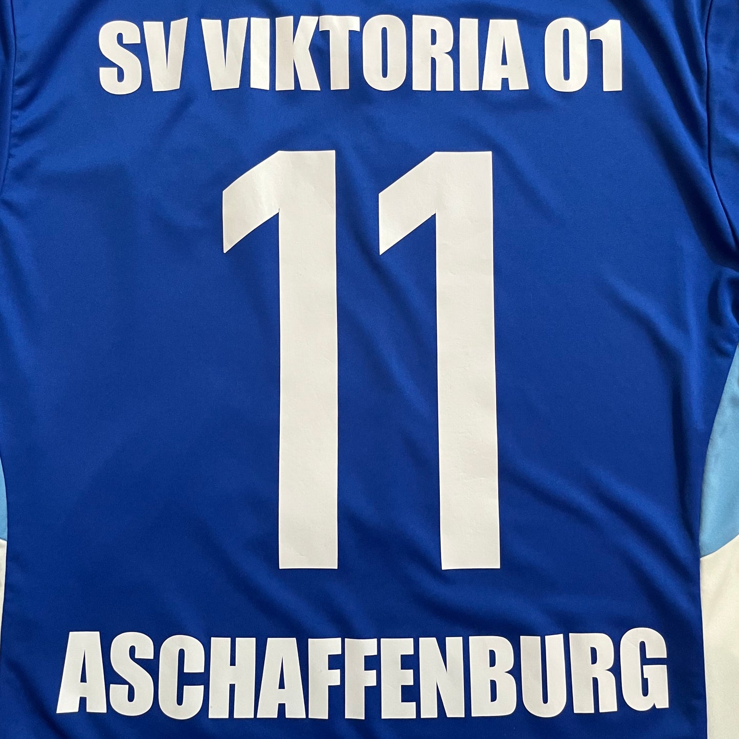 MATCH WORN SV Viktoria Aschaffenburg 2015-16 Jersey Regionalliga Bayern #11 Adidas Size L