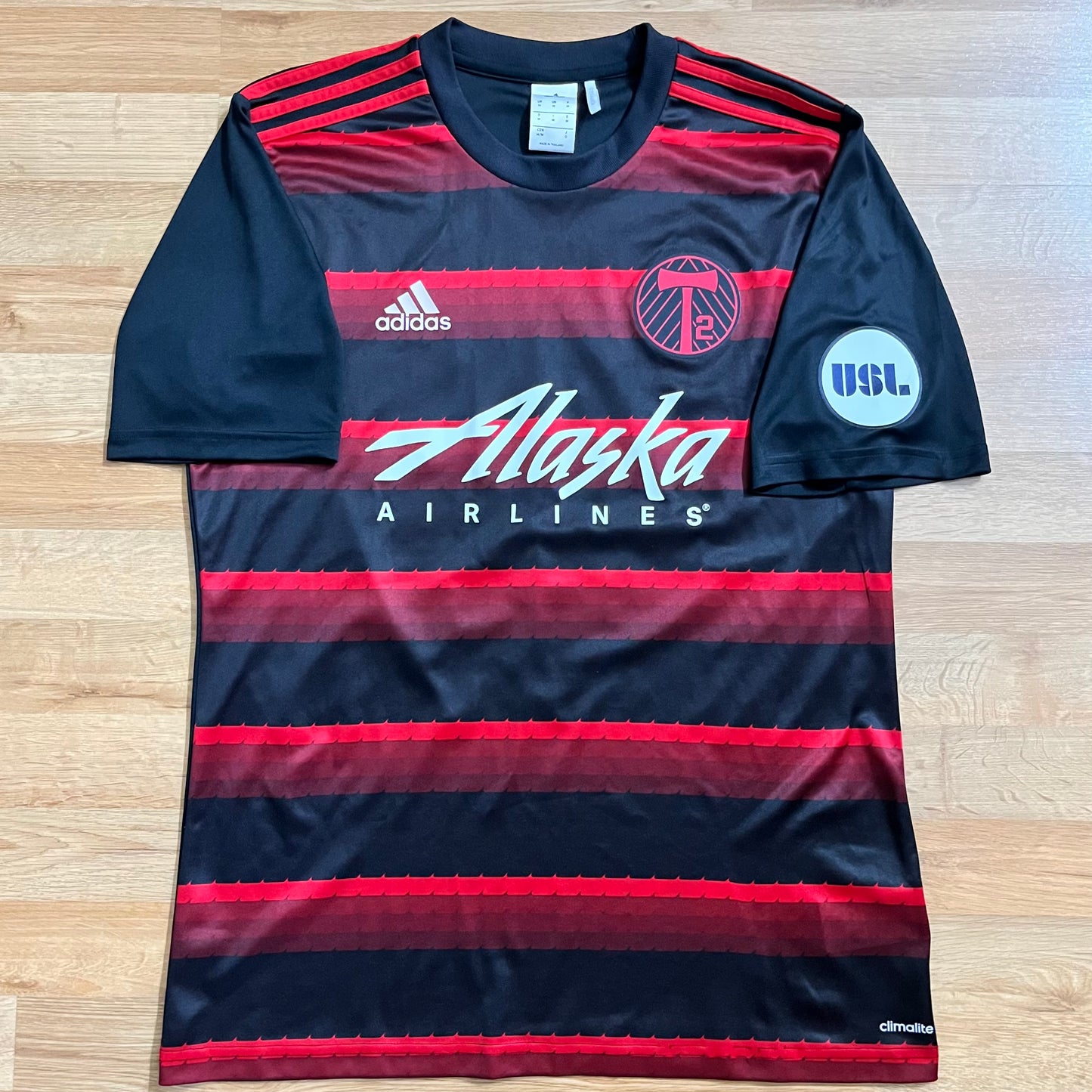 MATCH WORN/ISSUED Portland Timbers ii 2015 Kharlton Belmar Jersey USL Home #30 Adidas Size M