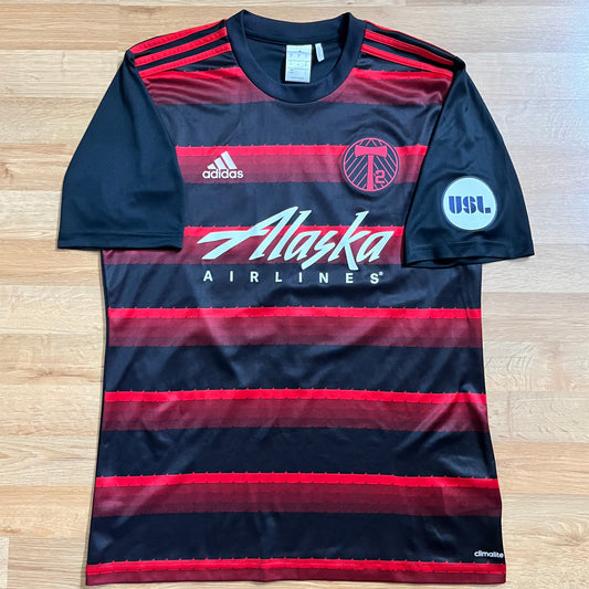 MATCH WORN/ISSUED Portland Timbers ii 2015 Kharlton Belmar Jersey USL Home #30 Adidas Size M