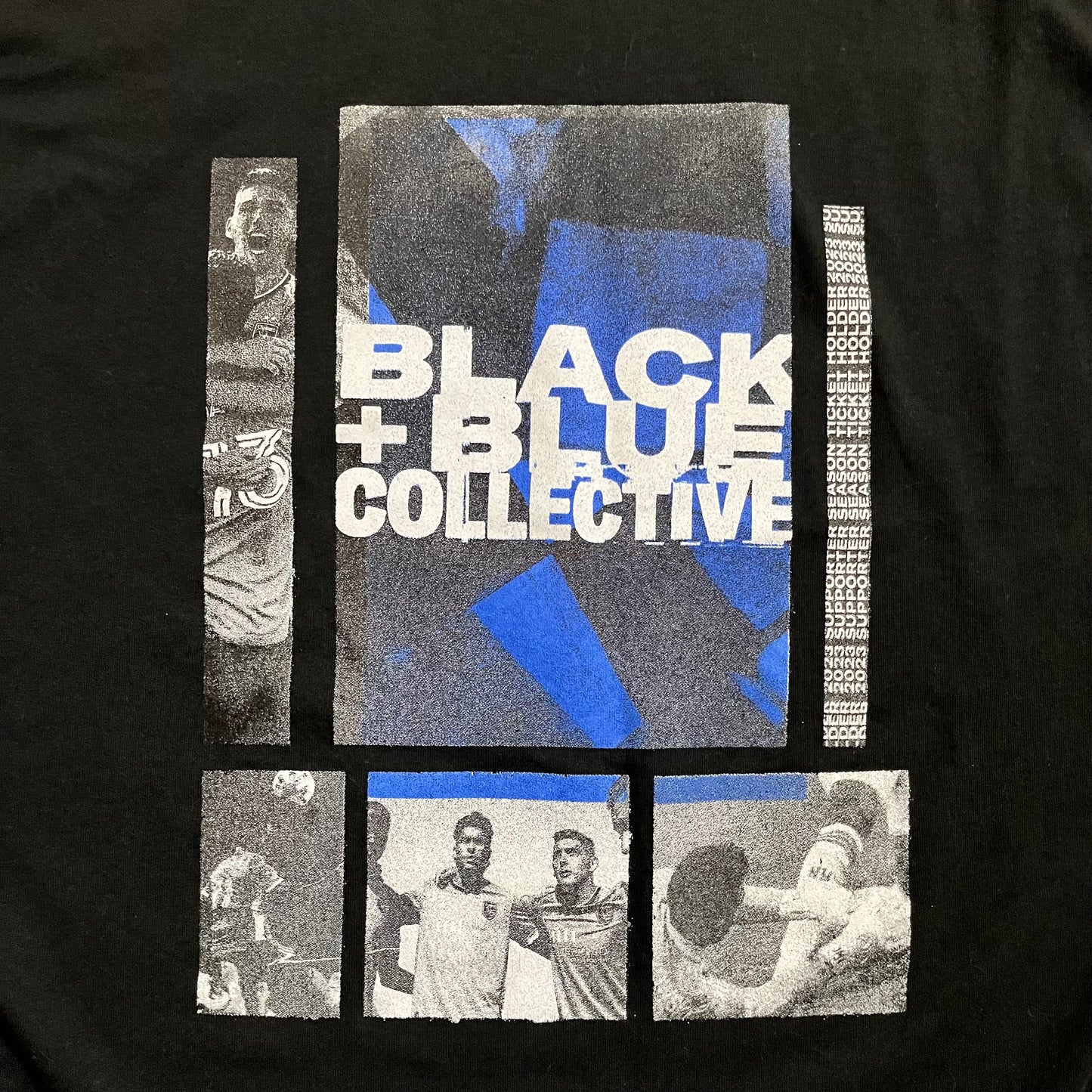NEW San Jose Earthquakes Ultras “Run For Cover” Black + Blue Collective Tee
