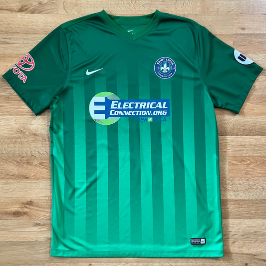 MATCH WORN/ISSUED Saint Louis FC 2017 Jack Maher Jersey USL Home #20 Nike Size L