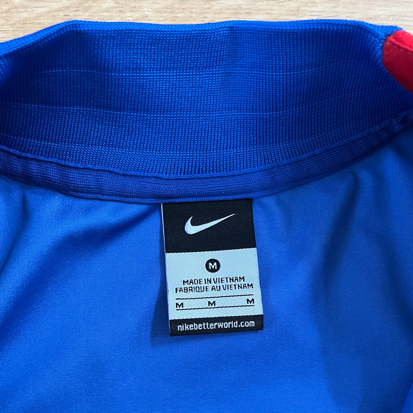 USED USMNT 2014-2015
Red Track Jacket Nike Double Zipper USA Size Medium