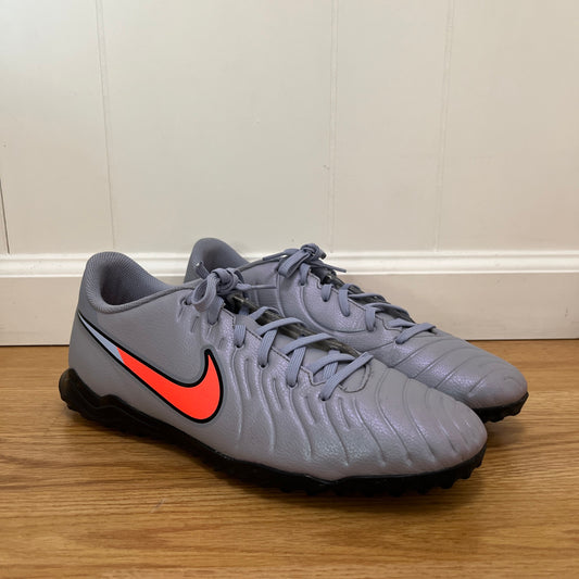 USED Nike Tiempo X Legend Club TF Indoor Soccer Cleats Turf Boots Men's US 11.5