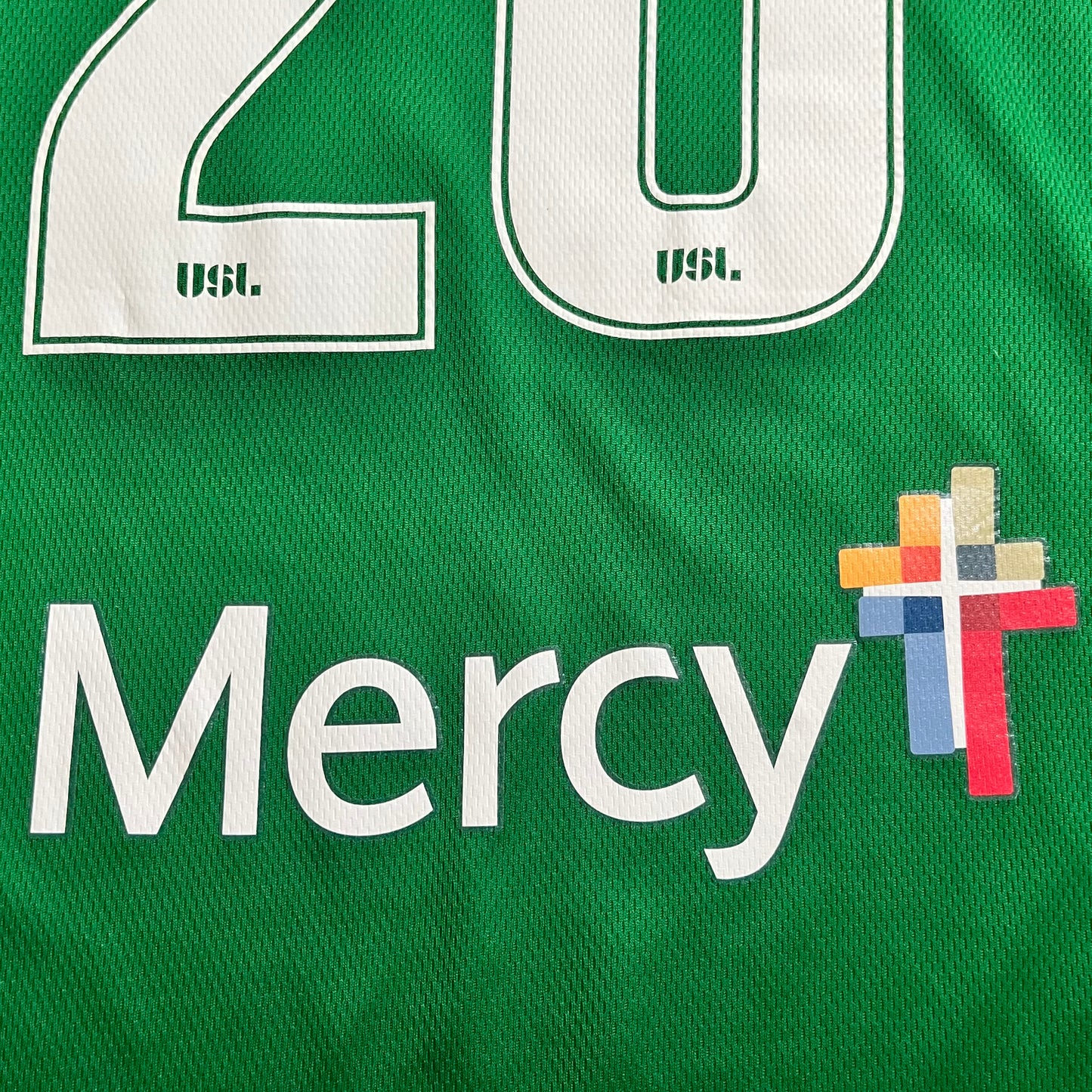 MATCH WORN/ISSUED Saint Louis FC 2017 Jack Maher Jersey USL Home #20 Nike Size L