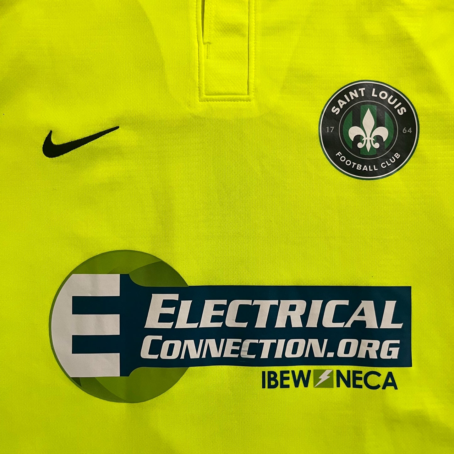 MATCH WORN/ISSUED Saint Louis FC 2018 Tomas Gomez Jersey USL Goalie #1 Nike Size L