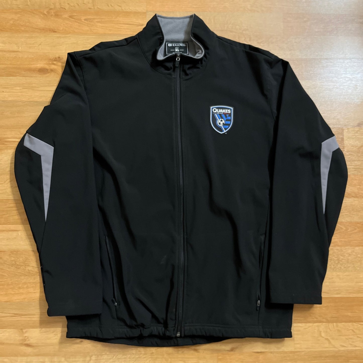 San Jose Earthquakes Track Jacket MLS Soccer Holloway Extra Large Staff Issue