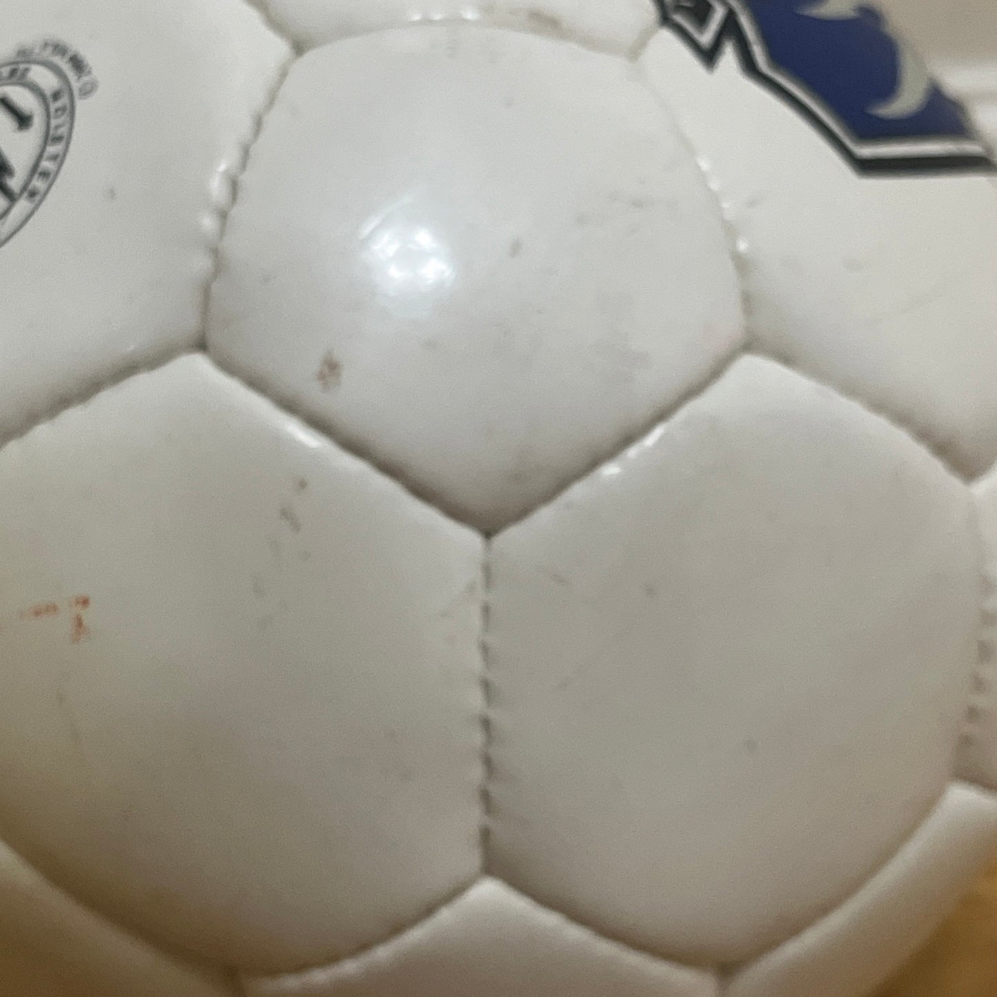 San Jose Earthquakes Soccer Ball MLS 2004 Souvenir *LEAK FOR DISPLAY ONLY*