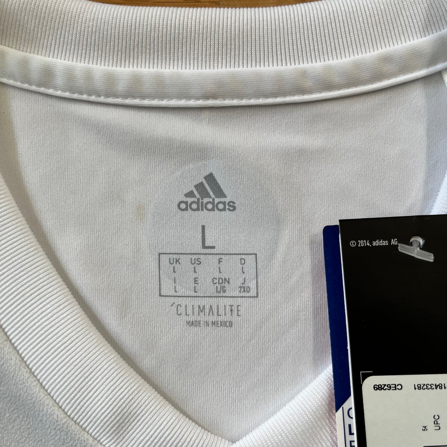 SIGNED San Jose Earthquakes 2019 Jersey MLS Away Adidas Size L BRAND NEW BNWT