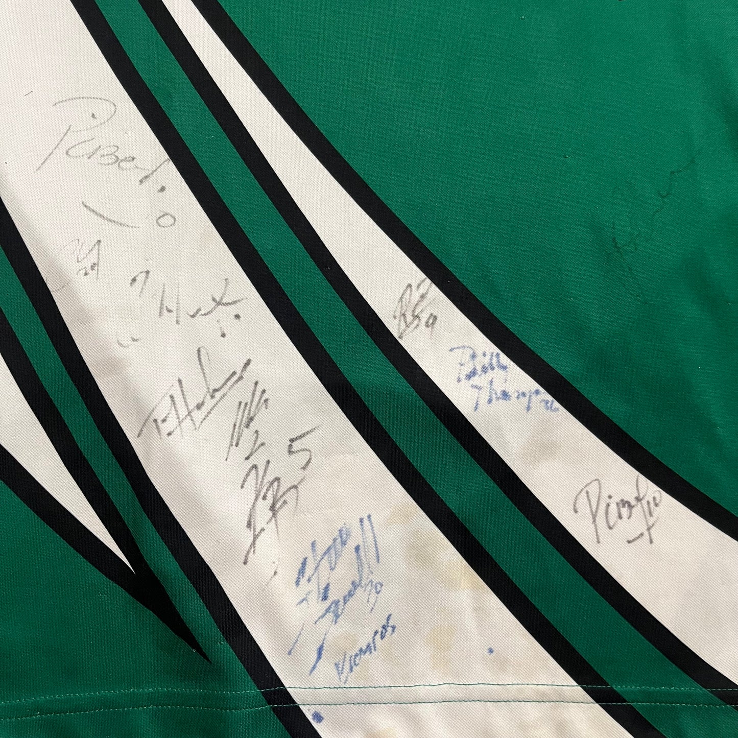 USED Kappa Colorado Rapids 1999-00 Away Soccer Jersey MLS Size S Autographed Flawed