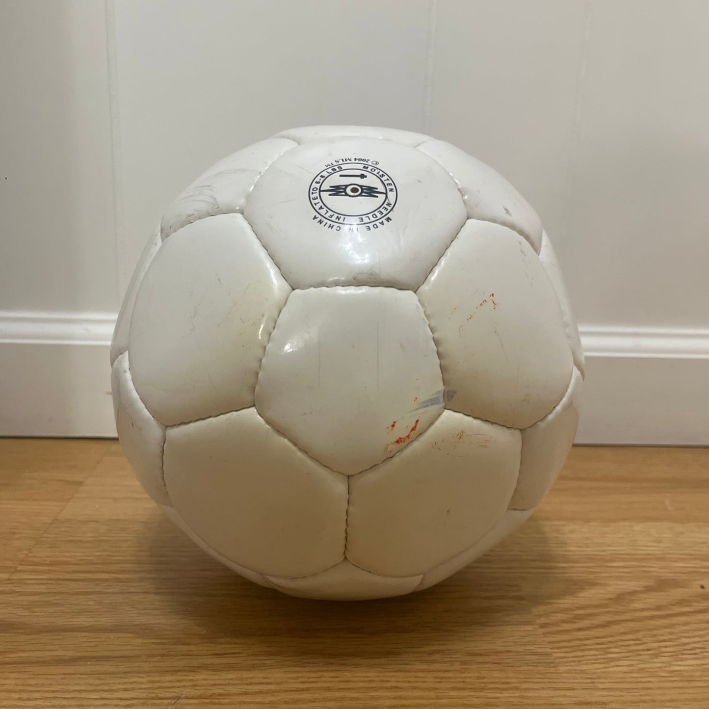 San Jose Earthquakes Soccer Ball MLS 2004 Souvenir *LEAK FOR DISPLAY ONLY*