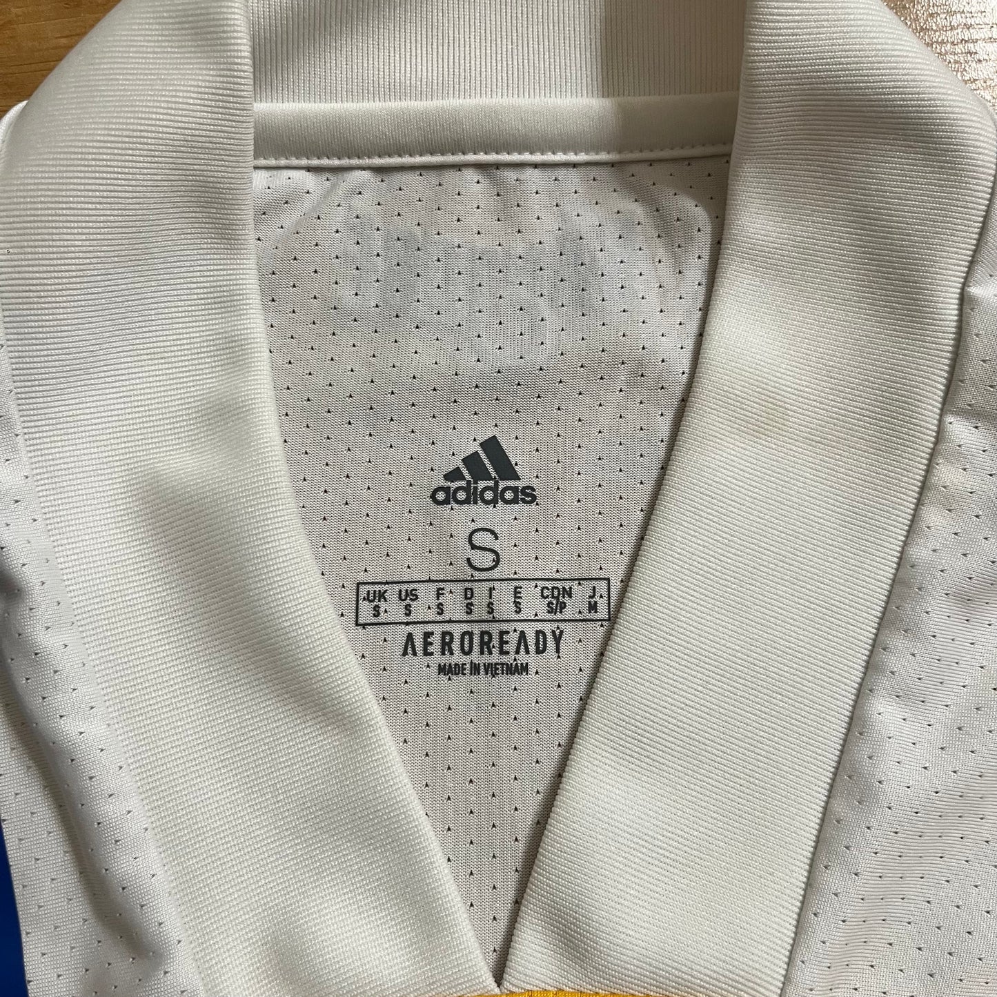 San Jose Earthquakes 2020-21 Authentic Jersey MLS Home Adidas Size Small Signed