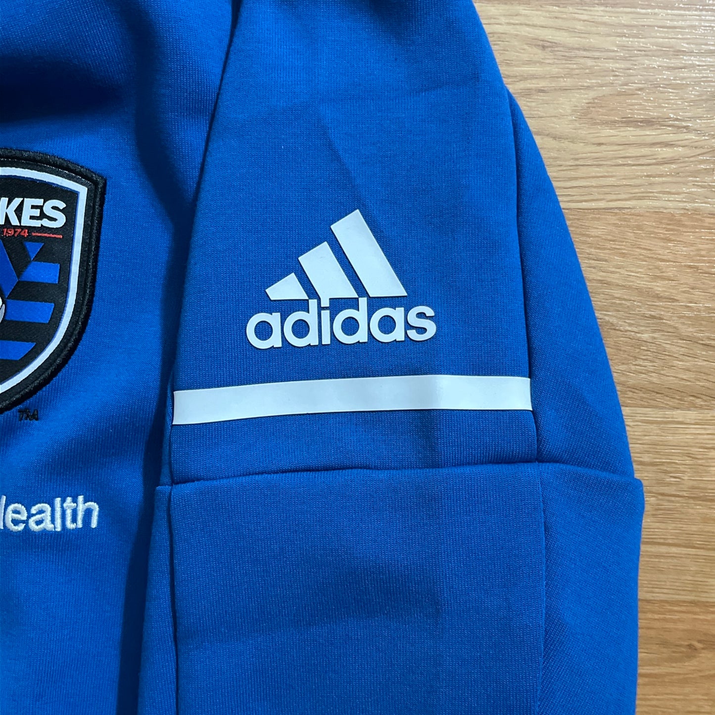 BNWT San Jose Earthquakes Soccer Track Jacket MLS Adidas Extra Large Brand New