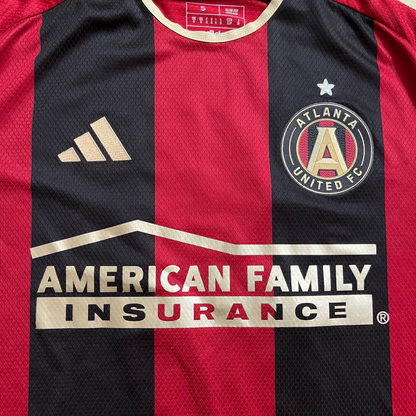 USED Atlanta United 2024 Authentic “Atlanta 17” Jersey MLS Home #17 Adidas Size Small