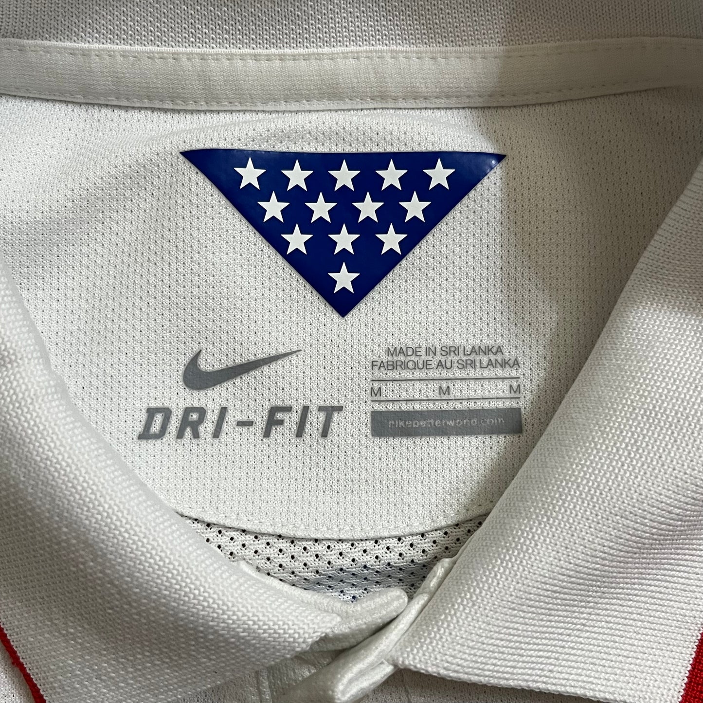 USED Men’s USMNT 2014 Authentic Jozy Altidore Jersey USA Home #17 Nike Size Medium