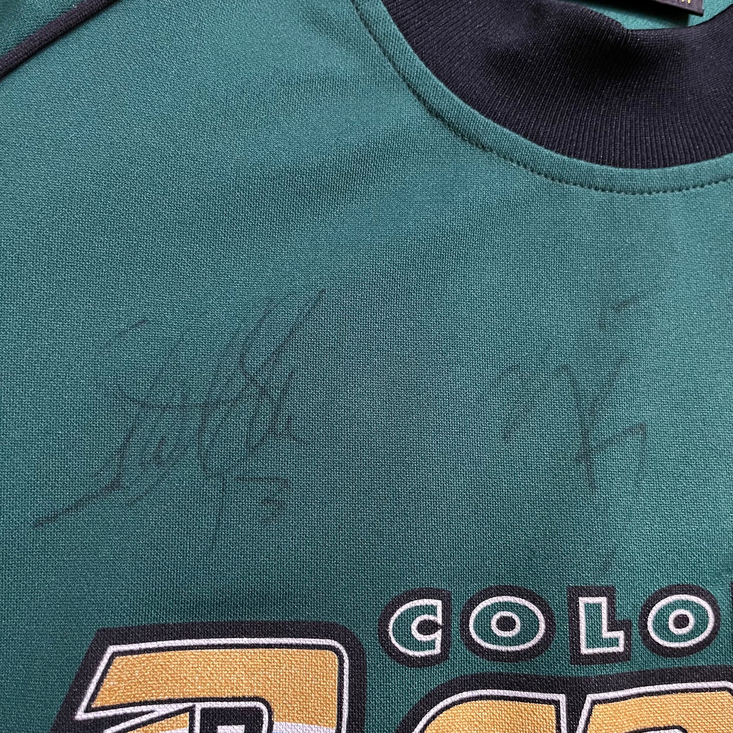 USED Colorado Rapids 2000s Warm Up Jersey MLS Kappa Size Medium Signed
